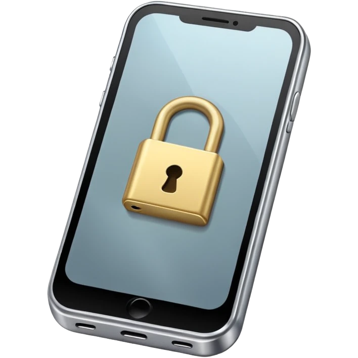 phone lock emoji