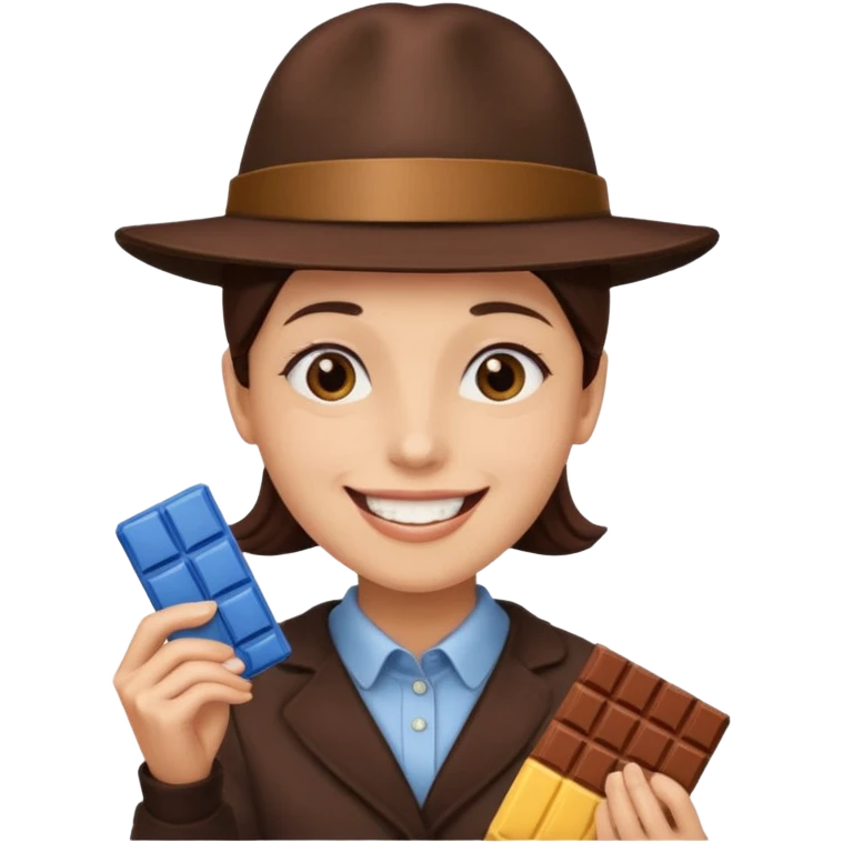 hazme un paco choclatero emoji
