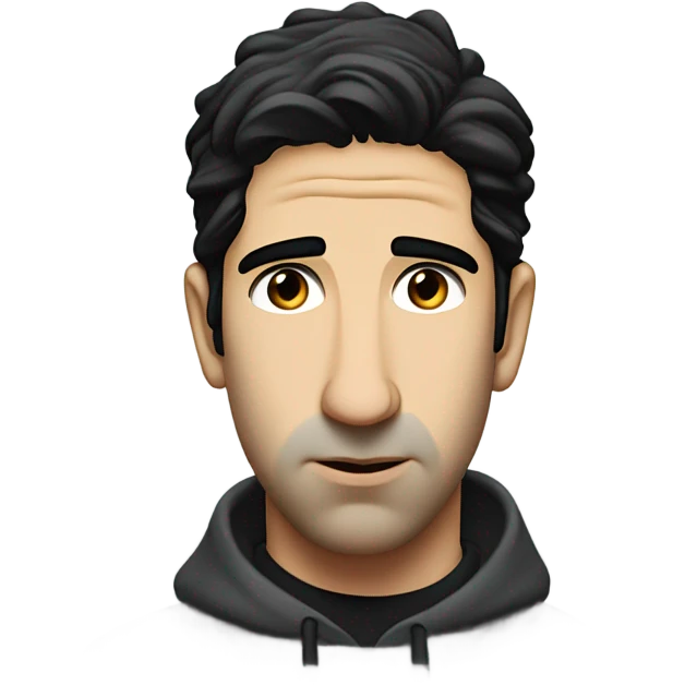 younger David Schwimmer very sad emoji
