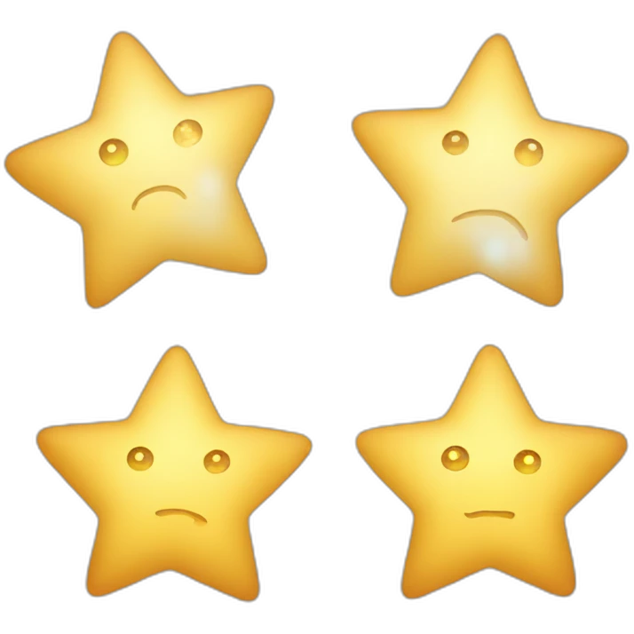 Stars shinning emoji