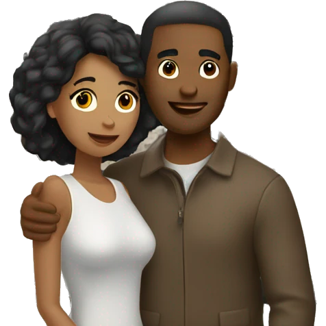 A couple in paris emoji