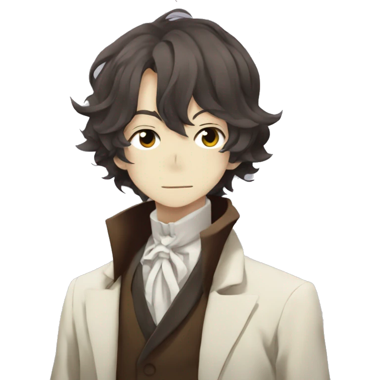 Dazai from Bungou stray dogs emoji