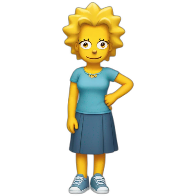 lisa simpson emoji