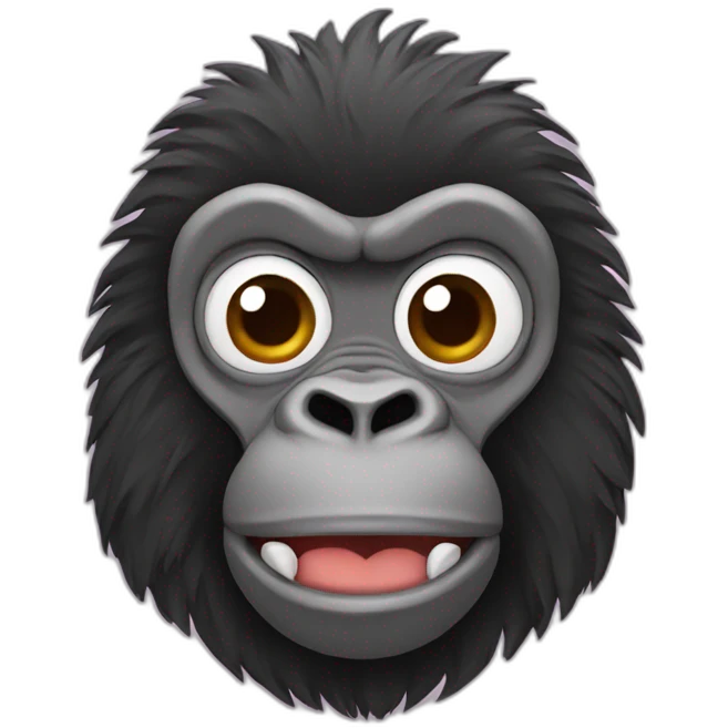 Gorilla cake emoji