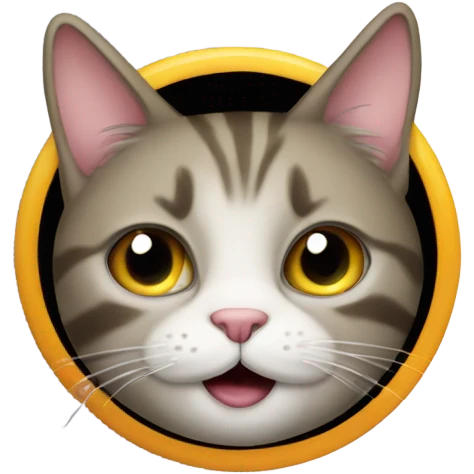 cat in trash can emoji