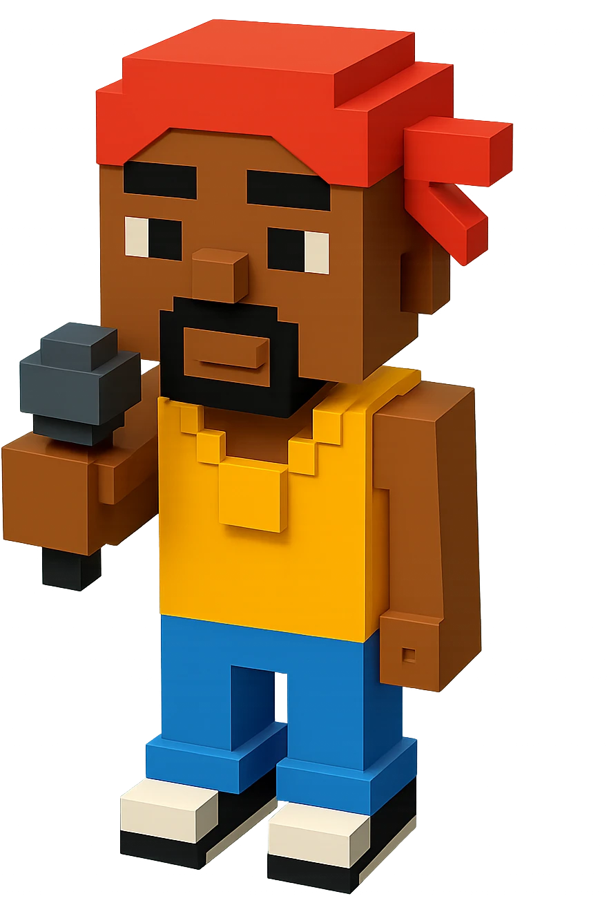 2Pac rapper with microphone emoji