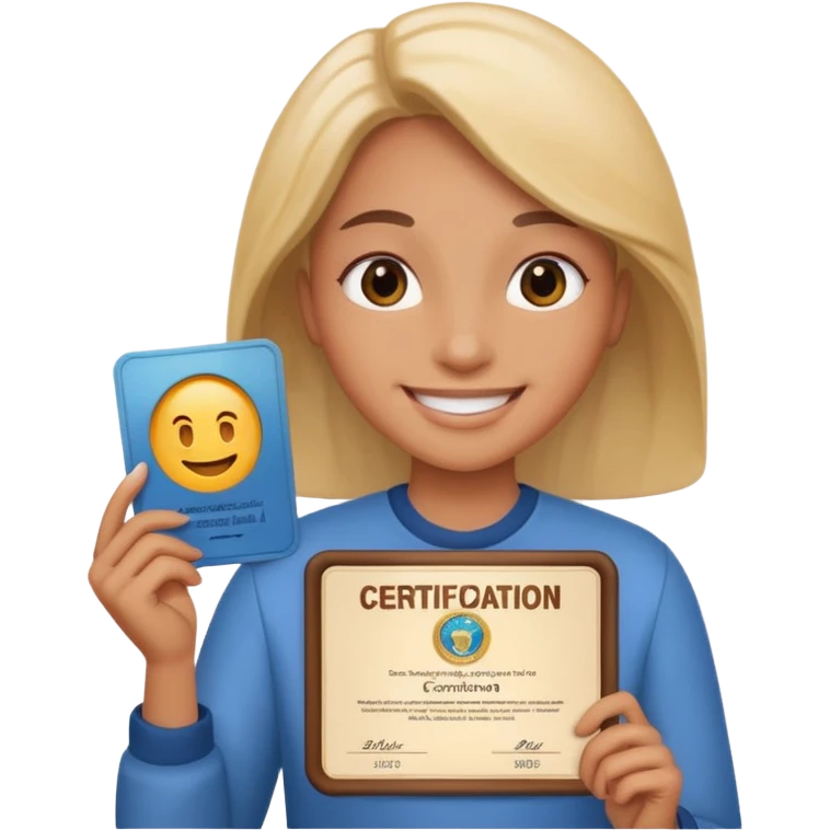 Certification tiktok emoji