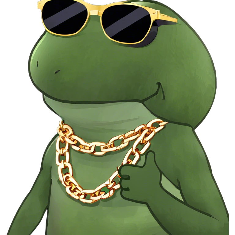 gold Drip swag rizz emoji