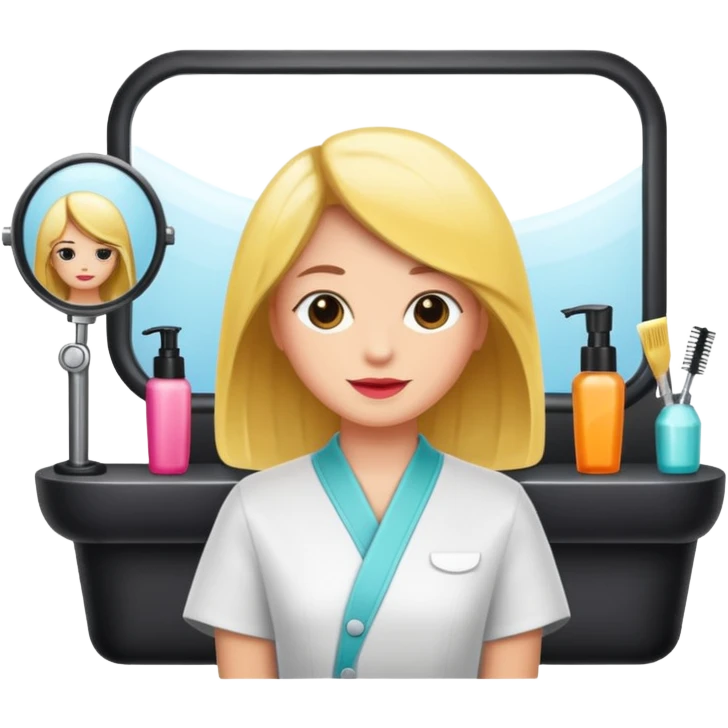 hair salon  emoji