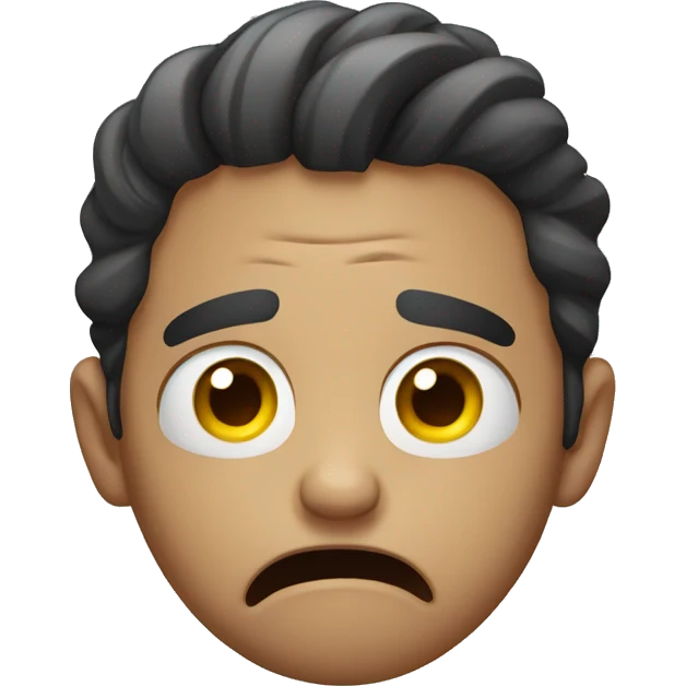 Scared emoji