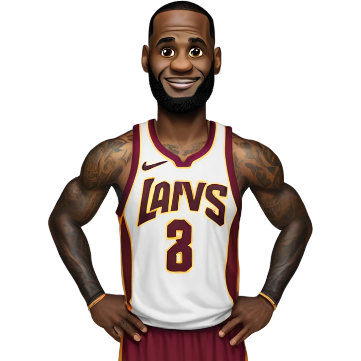 LeBron James ￼ emoji