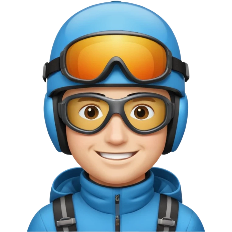 Ski man emoji