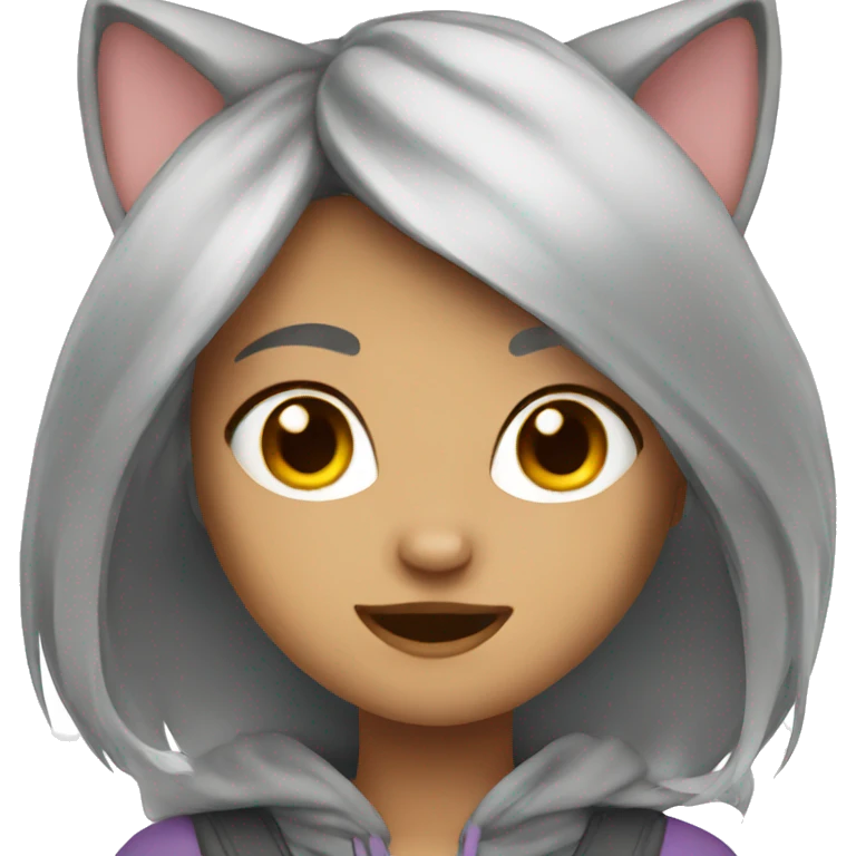 CAT girl emoji