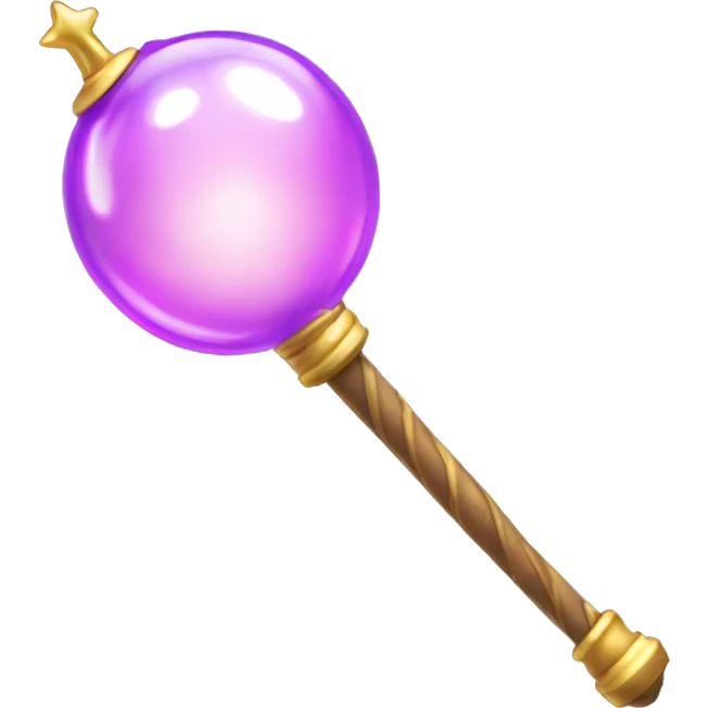 Glindas bubble wand wicked  emoji