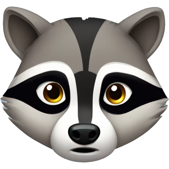 raccoon sad emoji