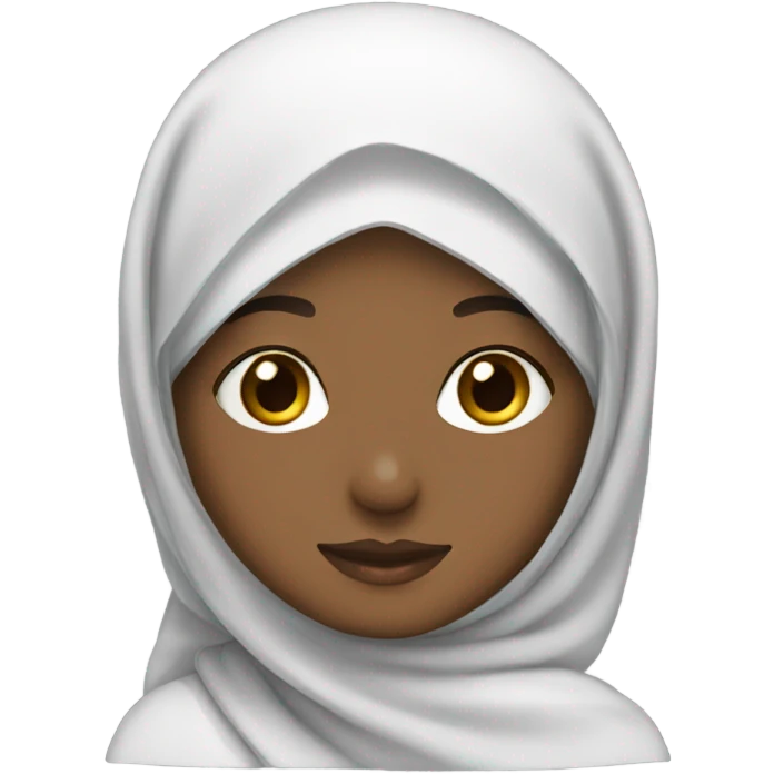 Hijab girl emoji