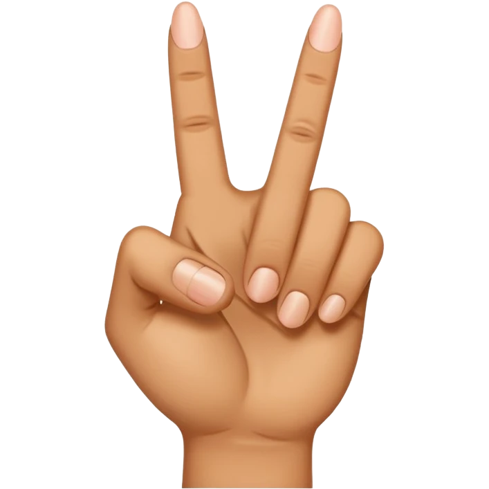 Middle finger emoji
