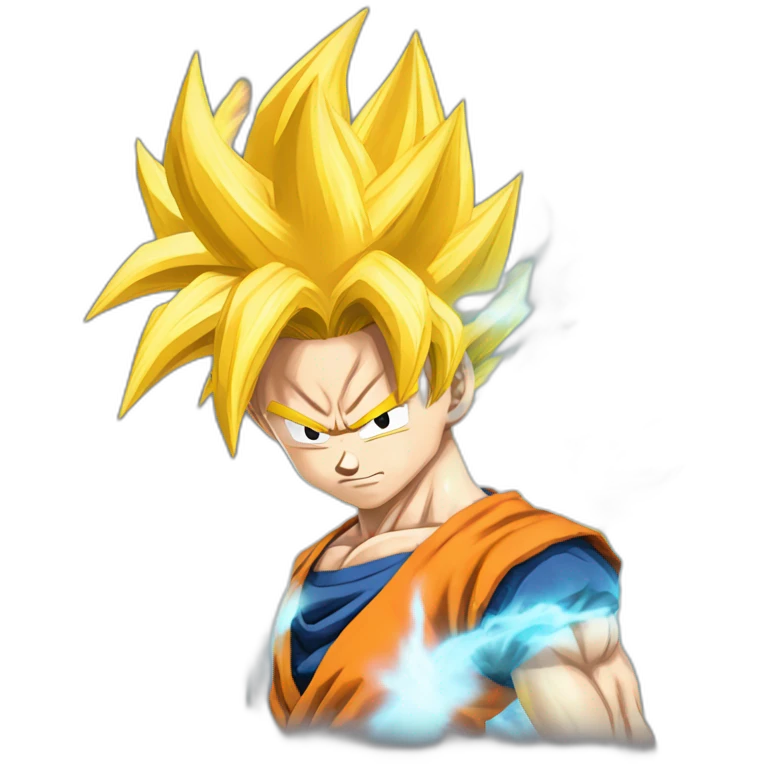 goku super sayan emoji