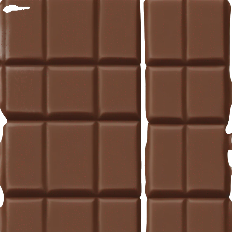 Chocolate bar emoji
