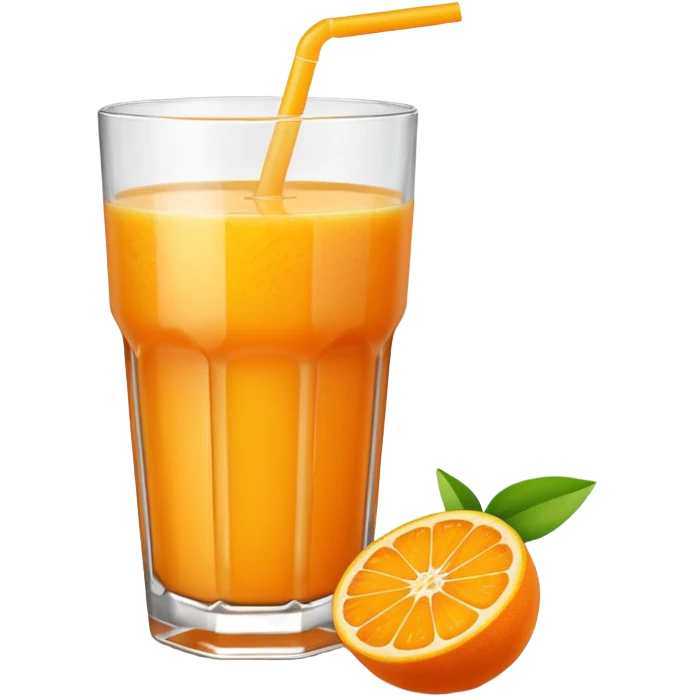 Orange juice emoji