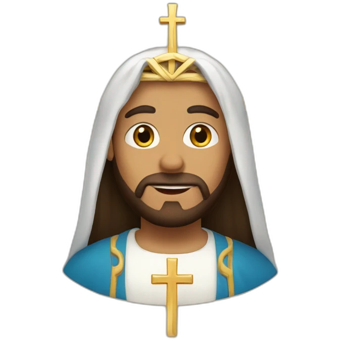 Une Croix de jesus emoji