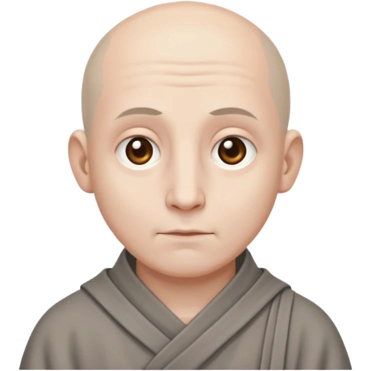 серый монах emoji