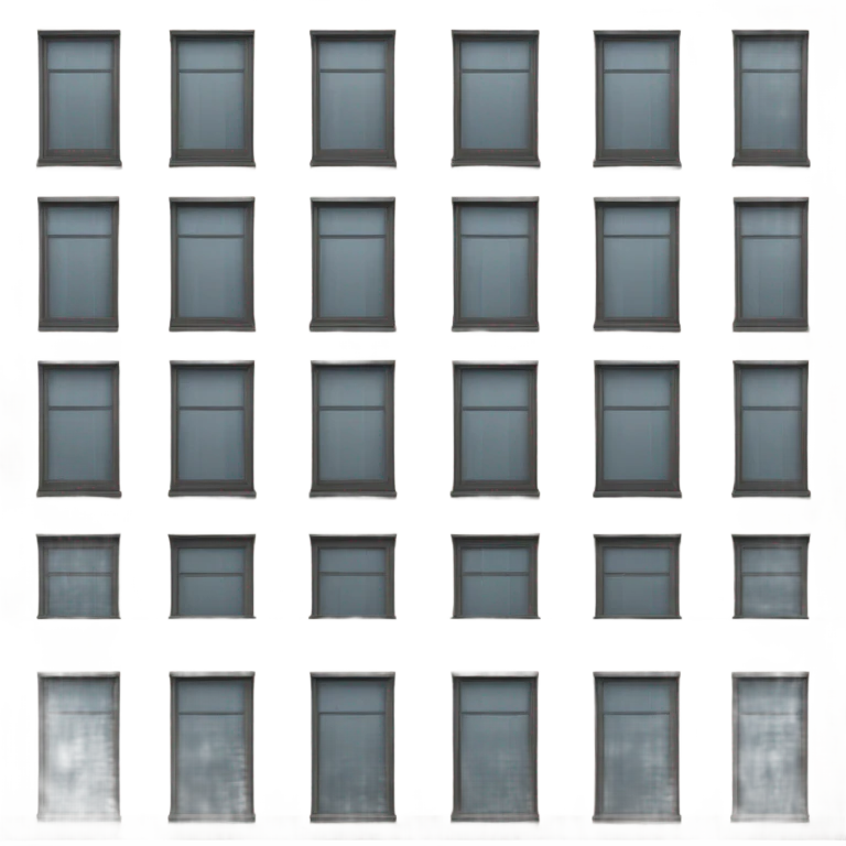 modern row of windows emoji