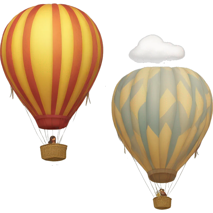 hot air balloon emoji