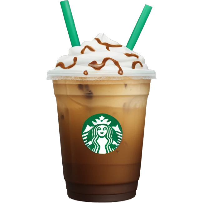 starbucks iced coffee emoji