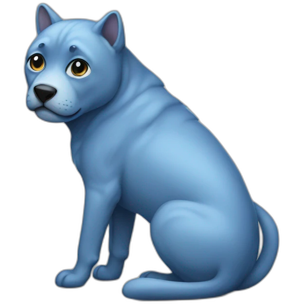 blue emoji