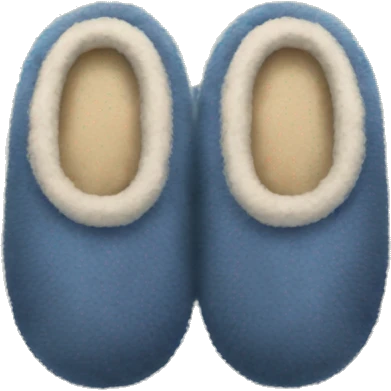 Cozy slippers emoji