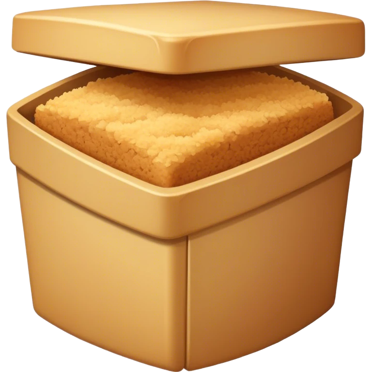 little tall box of breadcrumbs emoji