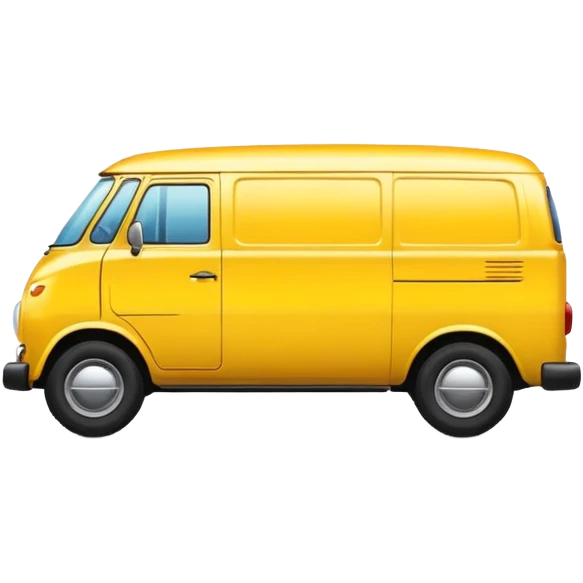 yellow van emoji