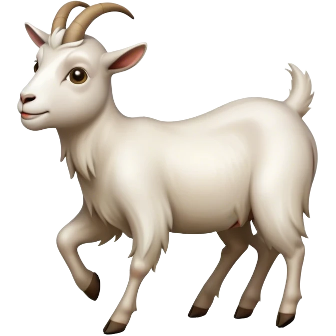 Drunk goat emoji
