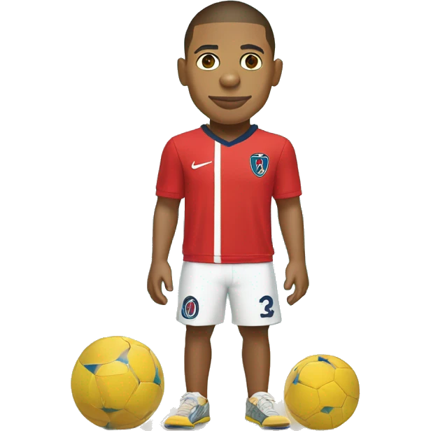 Kylian mbappe a la plage  emoji