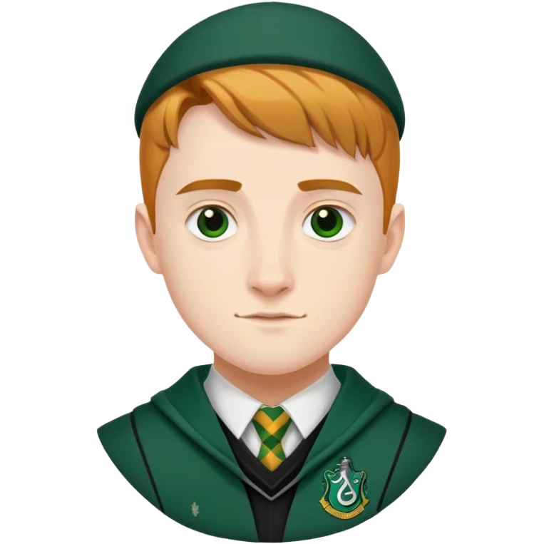 Jamie yeates is Marcus Flint in harry potter, wear hogwarts slytherin uniform emoji