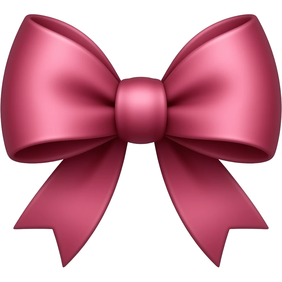 I want 🎀 in red snd purple color emoji