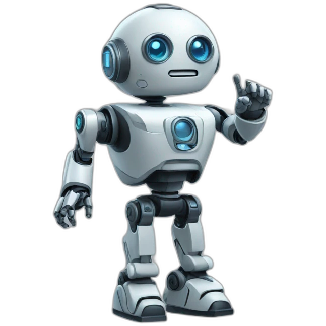 robot saluting emoji