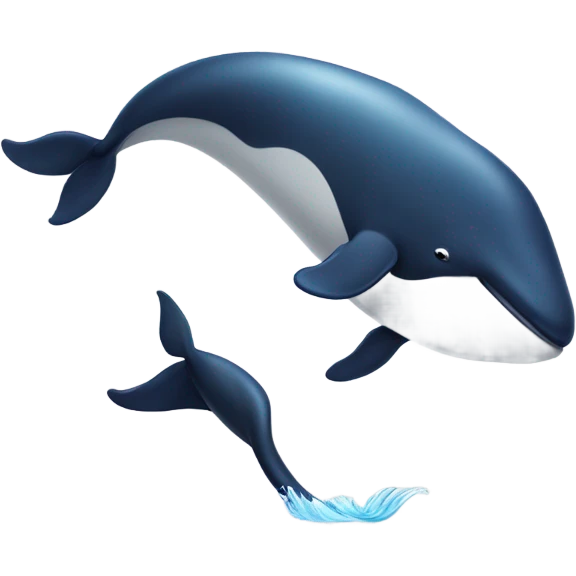 Whale twerking emoji