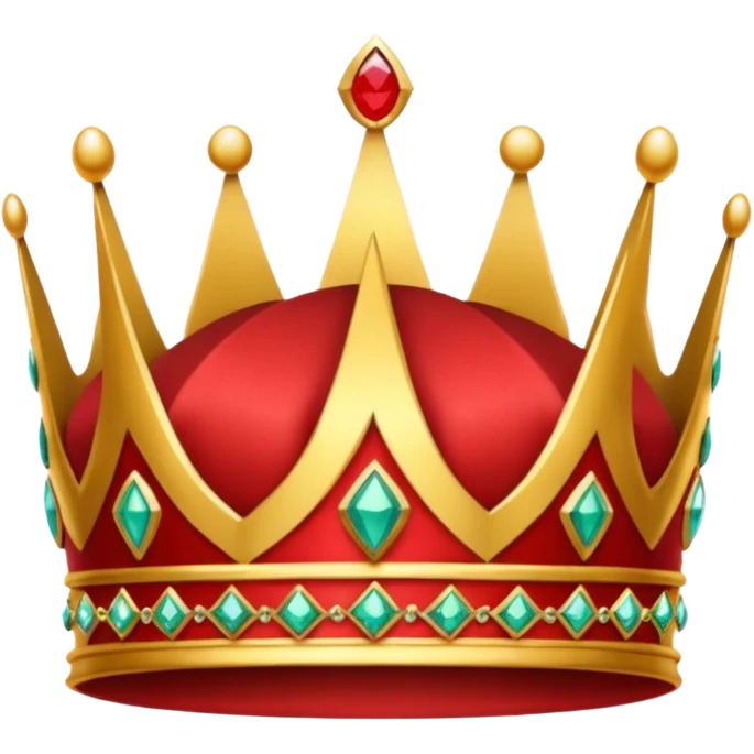 crown red emoji