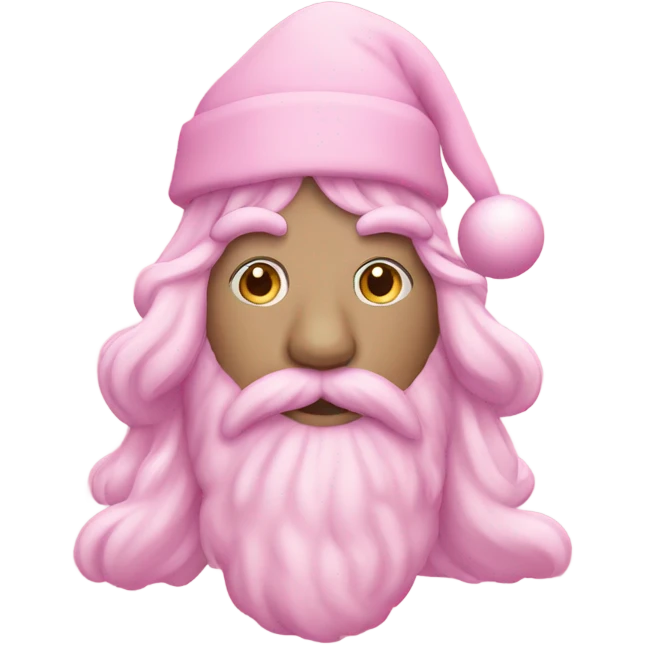 Pink Christmas tre emoji