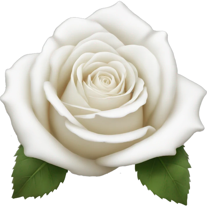 White rose emoji