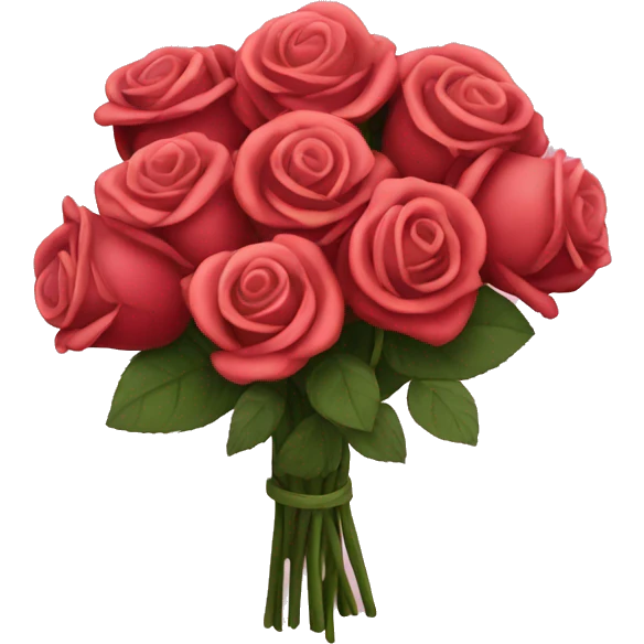 bouquet of roses  emoji