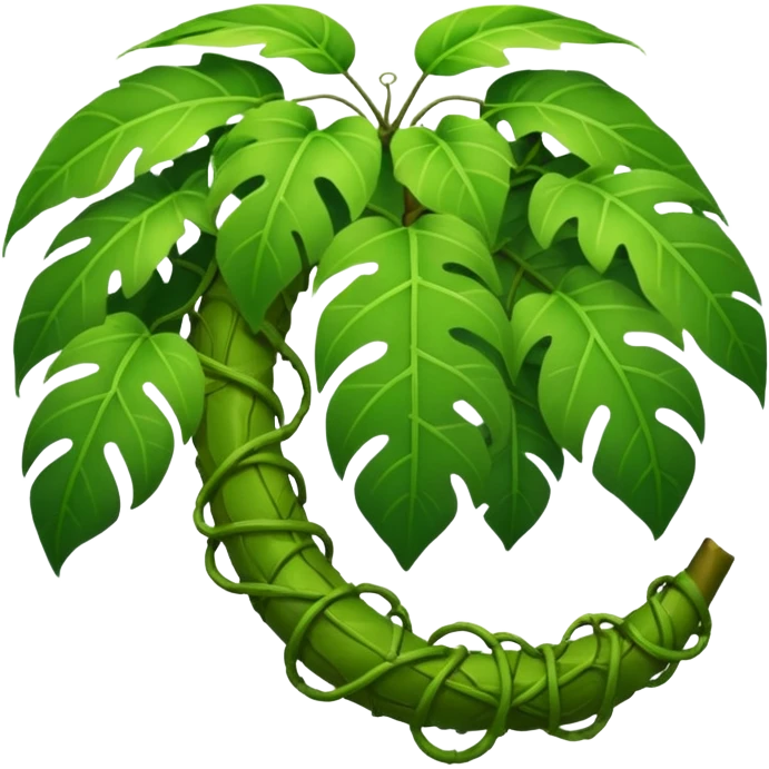 Vine in jungle emoji