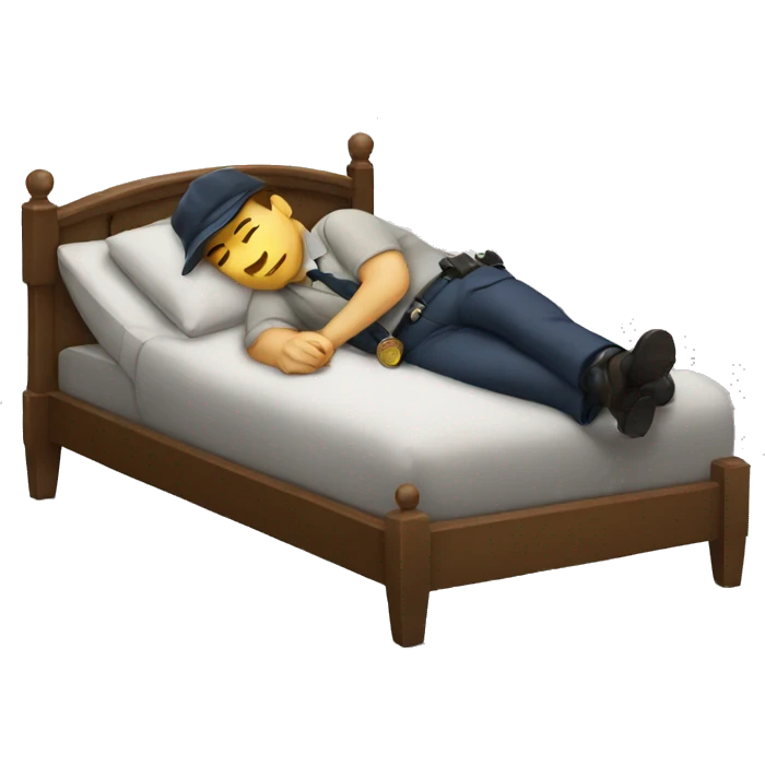 sleeping detective emoji