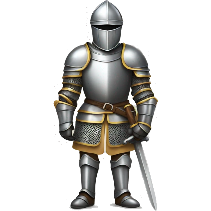 Knight in shiny armor  emoji