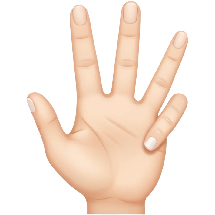 Three-finger salute emoji