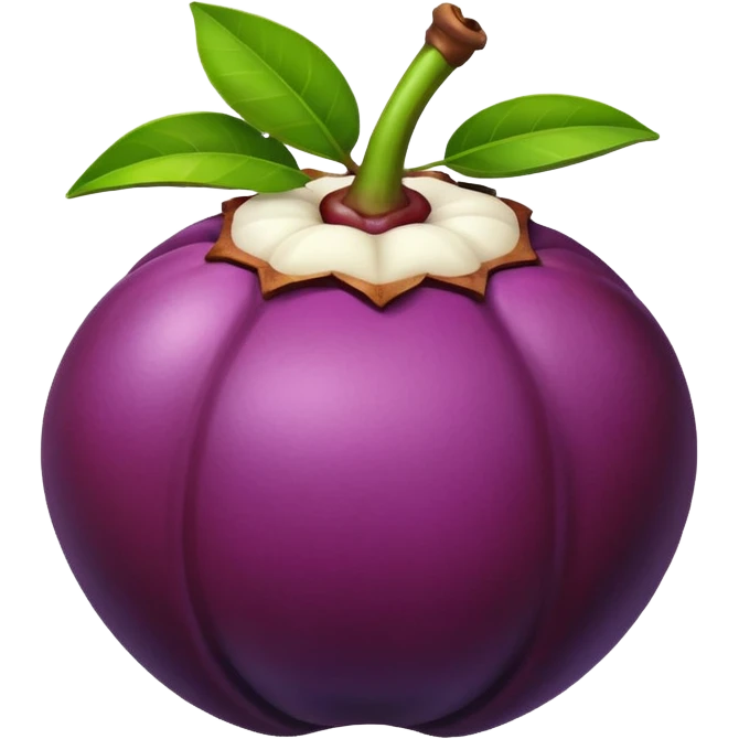 mangosteen emoji
