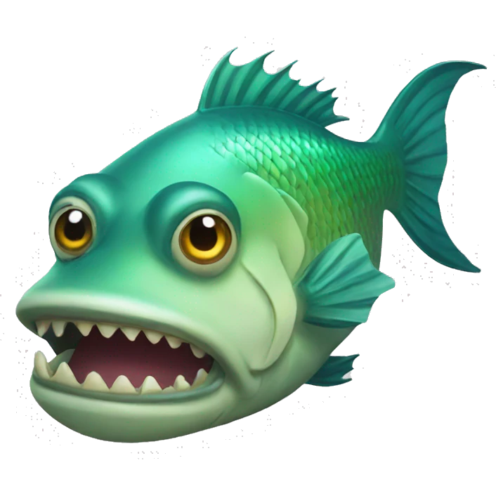 monster fish emoji