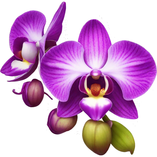 Orchid emoji